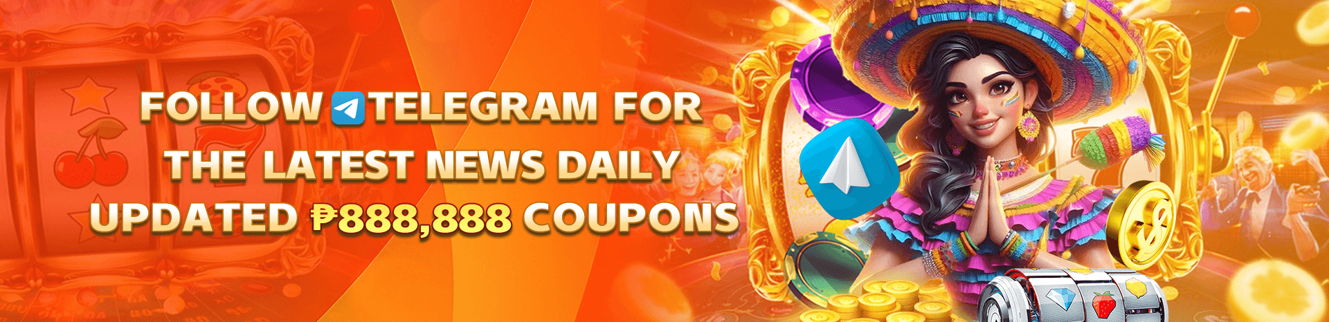 PHPOPULAR promotions banner featuring login rewards for slot and sports players